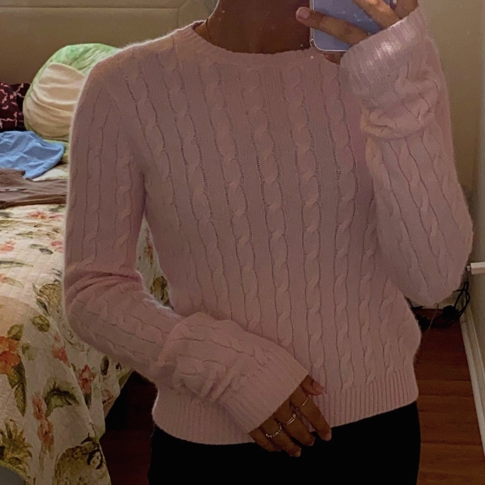 Brandy Melville Pink Olsen Sweater